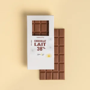 Tablette chocolat au lait 38%