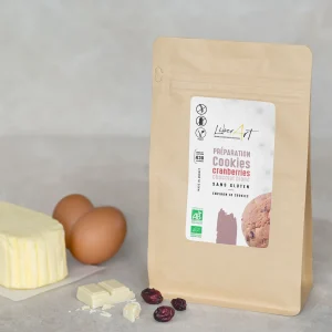 Mix pour cookies Chocolat blanc Cranberry